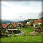 Blick nach Westen auf die Koralm
